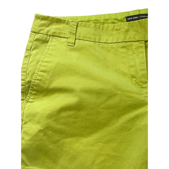 New‎ York & Company Chino Shorts Women’s Size 12 Green - Picture 8 of 9